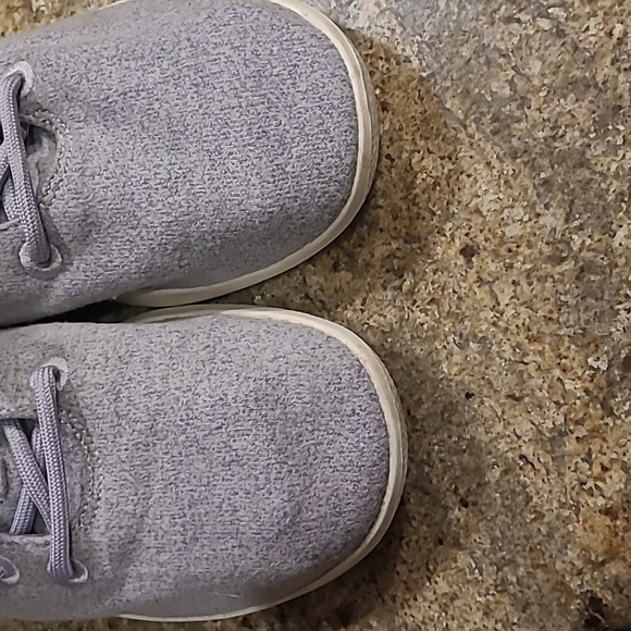 Allbirds Light Gray Wool Runners Size 8 - Picture 6 of 8